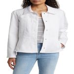 White Denim Jacket Women