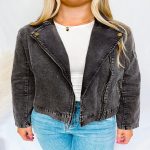 Denim Moto Jacket