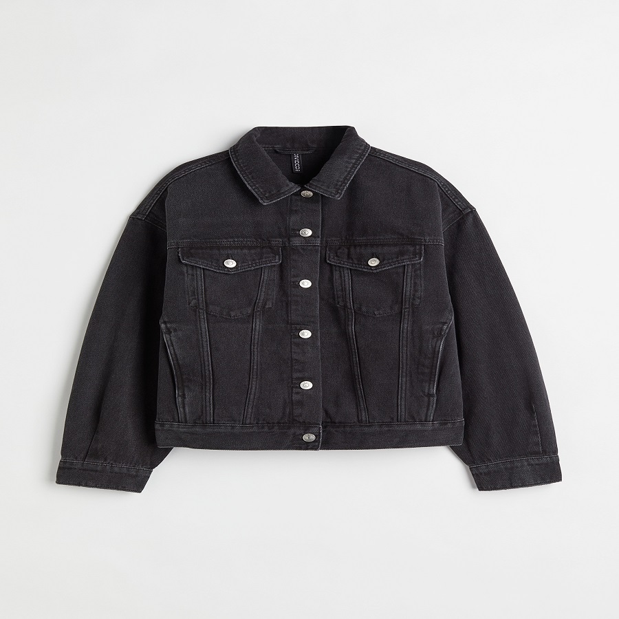 Black Denim Jacket Womens