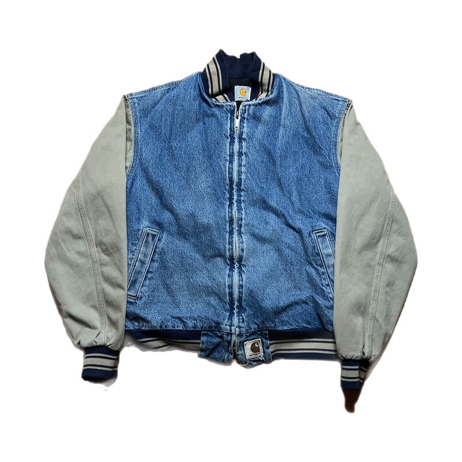 Denim Varsity Jacket