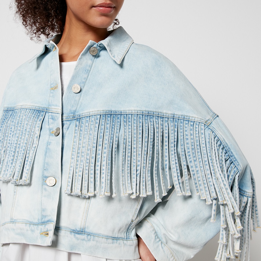 Fringe Denim Jacket