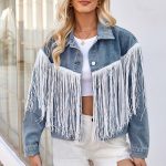 Fringe Denim Jacket