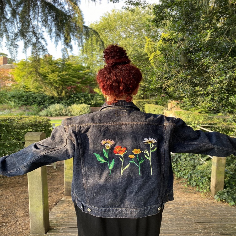 Embroidered Denim Jacket