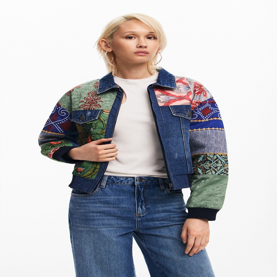 Patchwork Denim Jacket