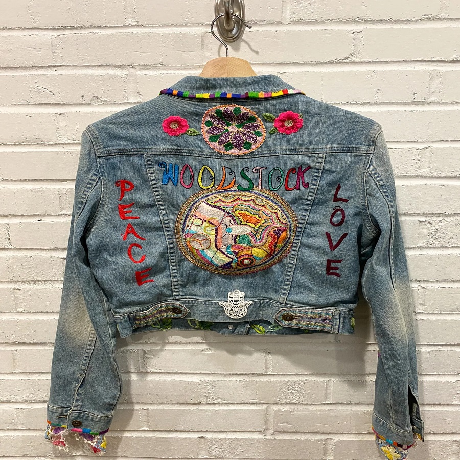 Embroidered Denim Jacket