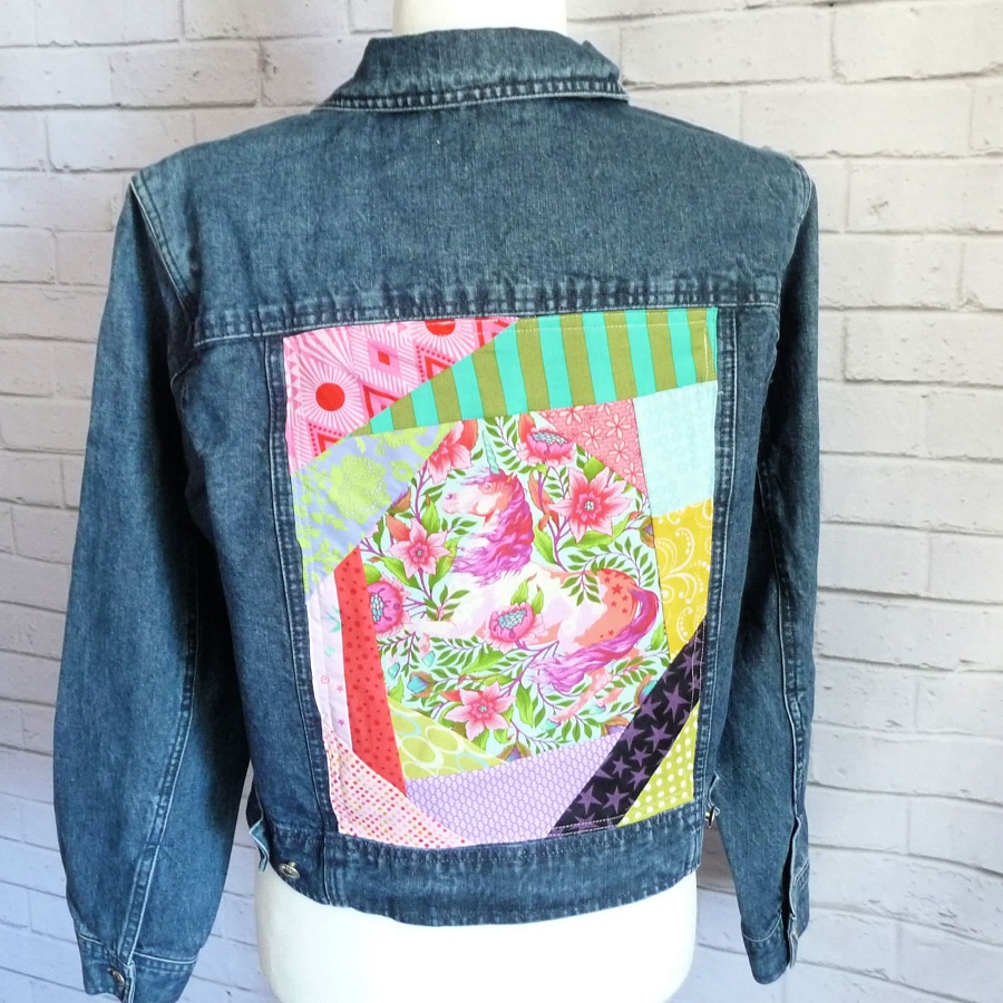 Patchwork Denim Jacket